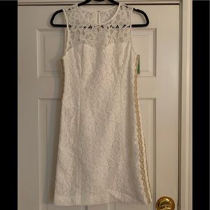 Lilly Pulitzer Mila Shift Corded Floral Lace Dress